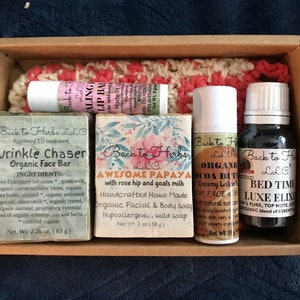 Wrinkle Chaser Set with Bedtime Elixir – 100% Organic Skincare for Radiant, Youthful Skin