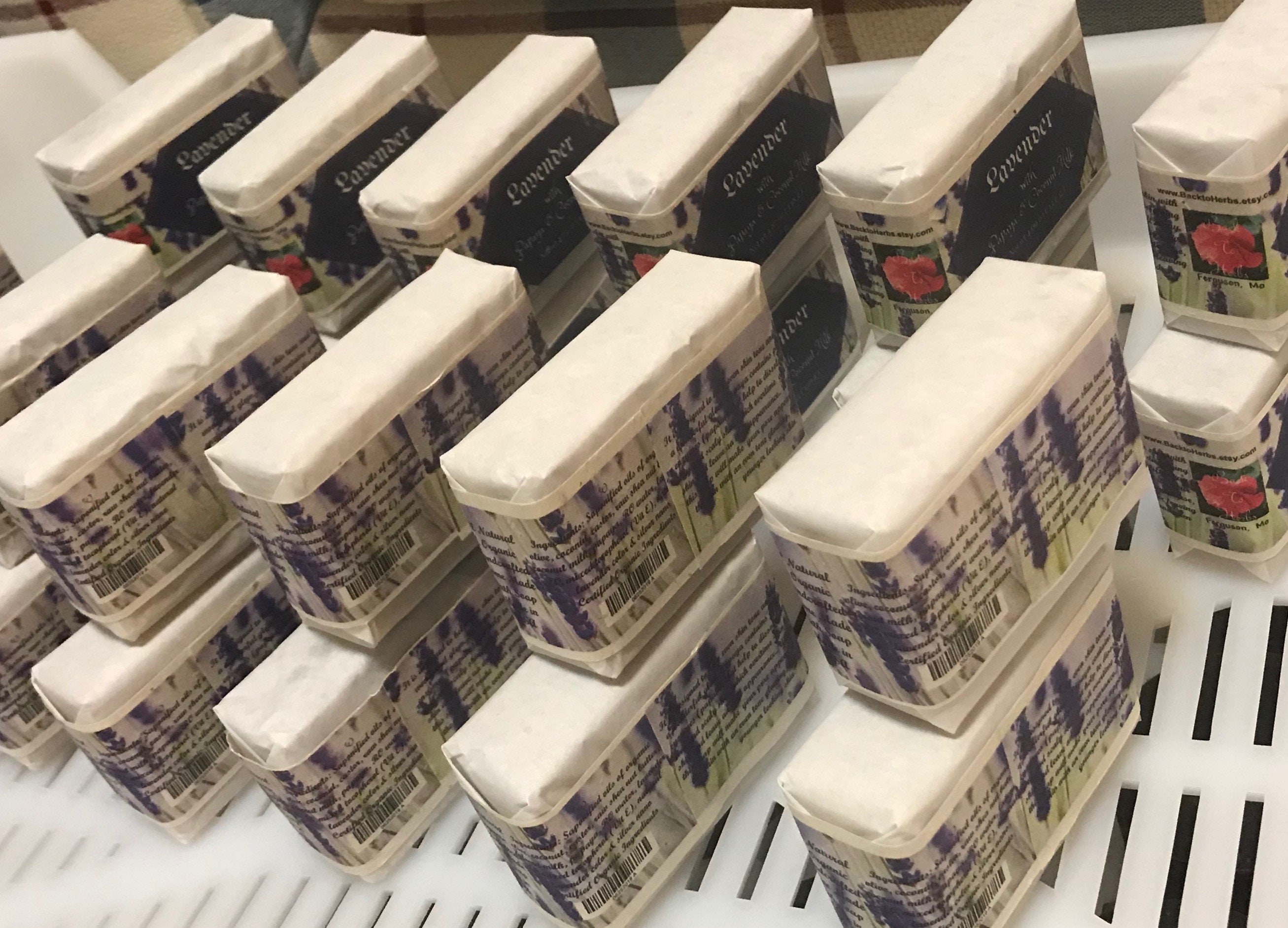 Calming Lavender Vegan Body Soap Organic Etsy UK