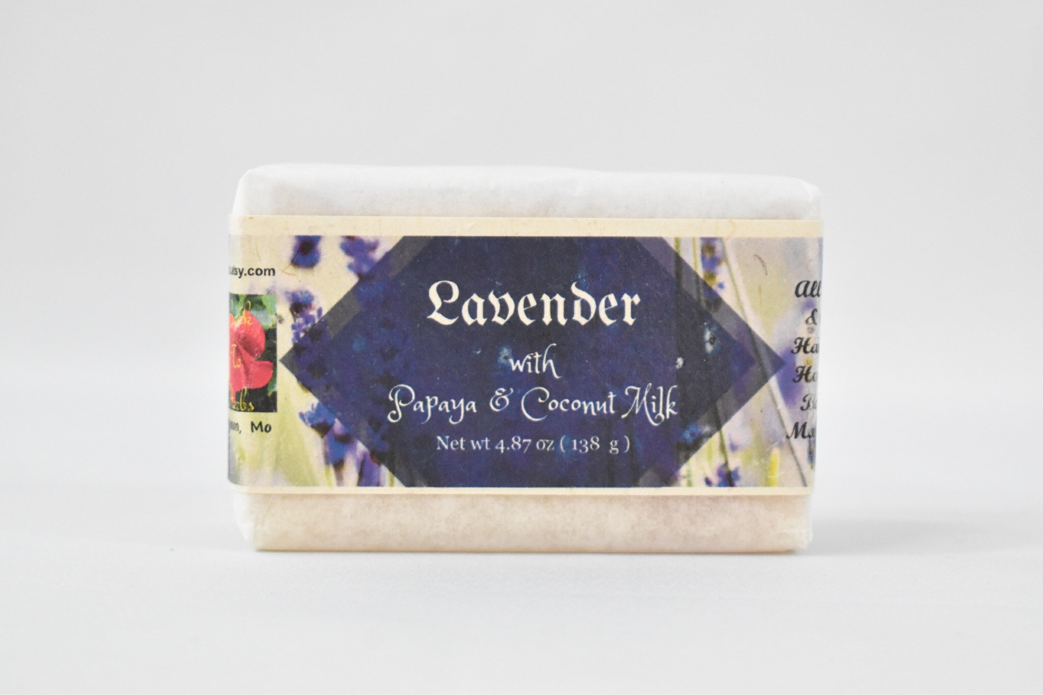 Calming Lavender Vegan Body Soap Organic Etsy UK