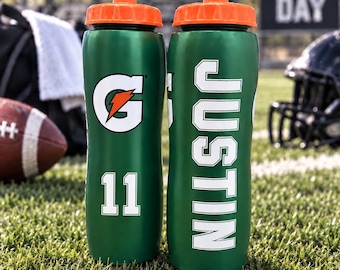 Personalized Sports Athlete Gatorade Water Bottle