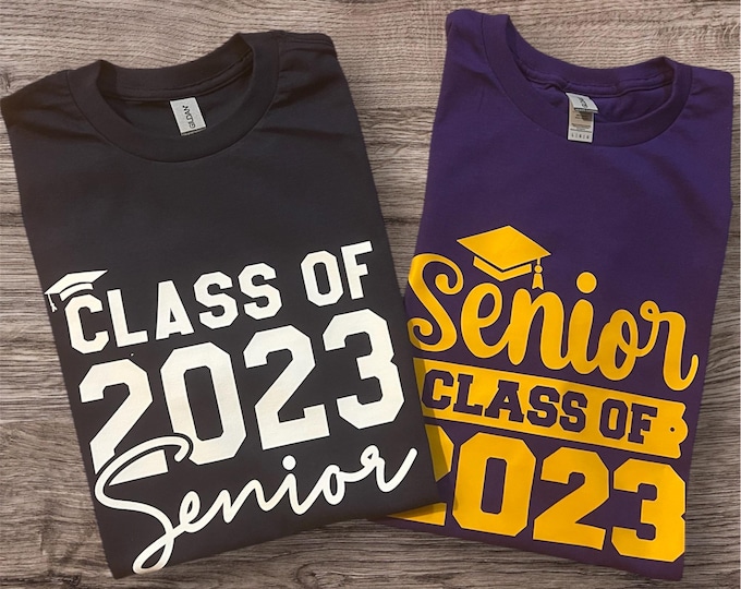 Senior Shirt, Graduate Shirt, Custom Senior Shirt, Custom T-Shirt, Class of 2025 Shirt, Graduation Shirt, Graduation Gift