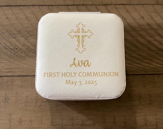 First Holy Communion Gift, Girl Communion Gift, Holy Communion Gift, Communion Gift, Girl Communion Keepsake, Communion Jewelery Box