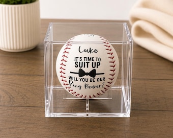 Ring Bearer Personalized Baseball Proposal Gift