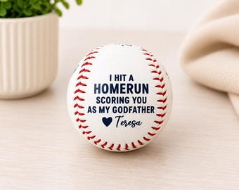 Godfather Personalized Baseball Gift