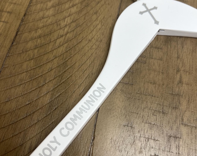 First Holy Communion Hanger, Boy Communion Hanger, Holy Baptism Hanger, Communion Gift, Boy Communion Keepsake, Personalized Hanger 2026