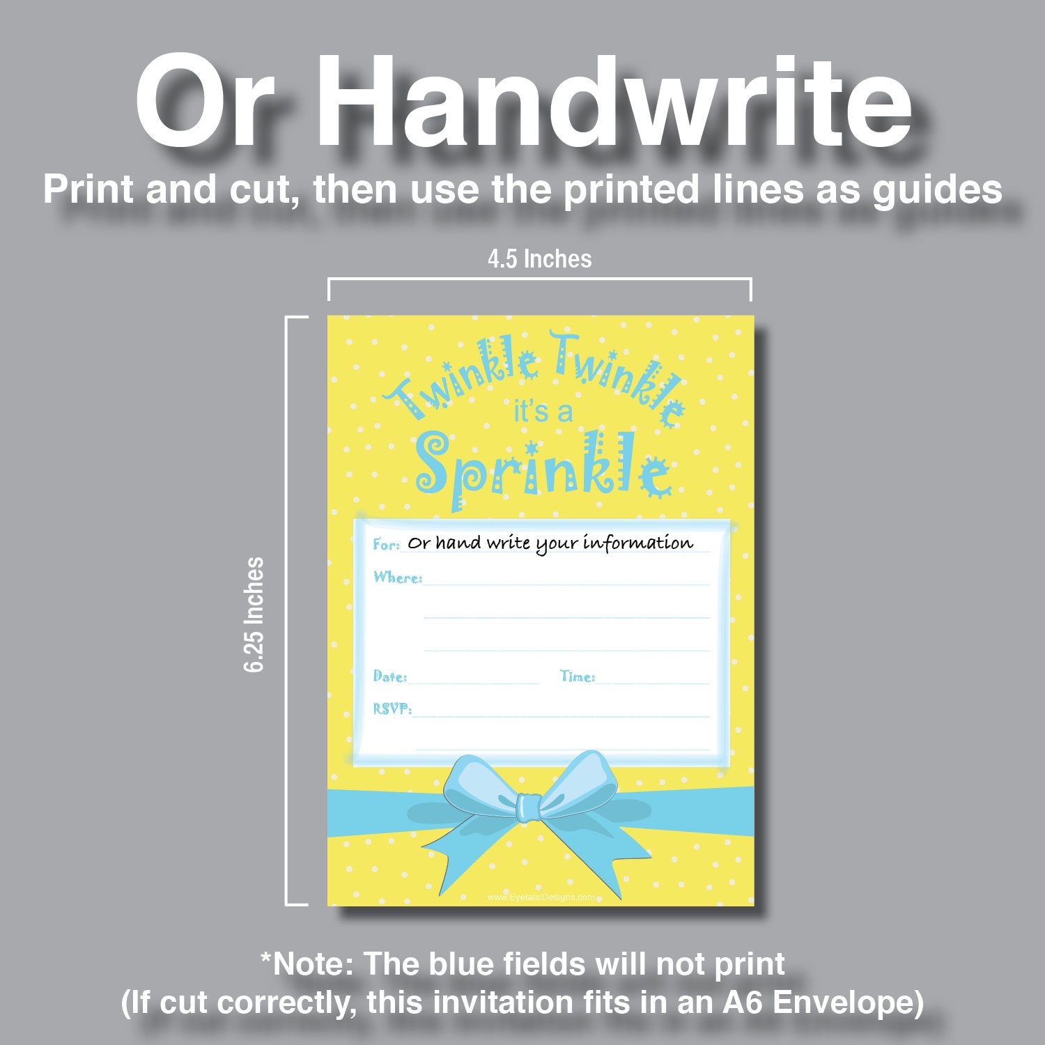 Twinkle Twinkle It's a Sprinkle! | Gender Unknown Baby Shower ...