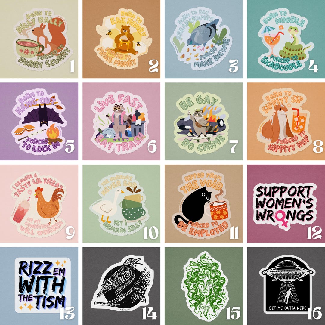 Valleyfolk Sticker Bundle - Etsy