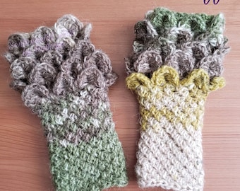 Dragon scale gloves