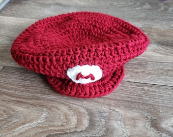 Super Mario Hat(multiple sizes)/Mario hat/Luigi hat/costumes/cosplay/photo prop