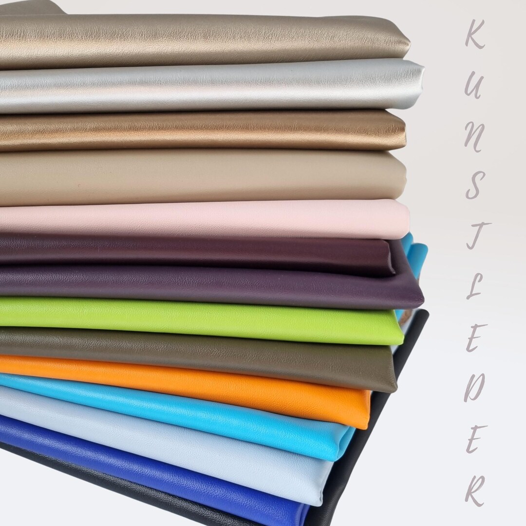 Artificial Leather in Different Colors Which Color Suits You Etsy