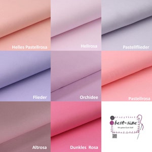 Polsini tinta unita - tonalità del rosa - tonalità del viola