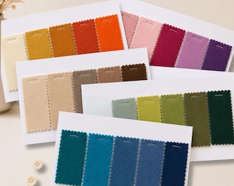 5 fabric samples