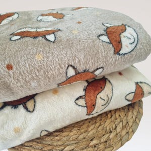 Pile Wellness - Doubleface - Volpi preferite - Morbido e coccoloso