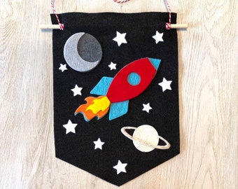 Spaceship Banner Craft Kit // Outer Space Craft // Craft Kits