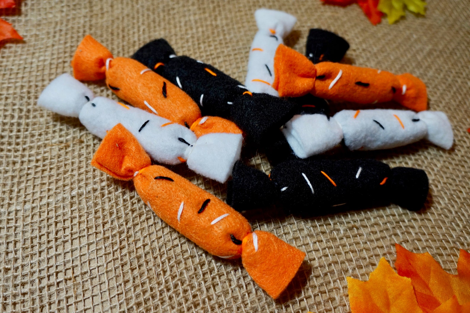 Halloween Kitty Candy Catnip Toys