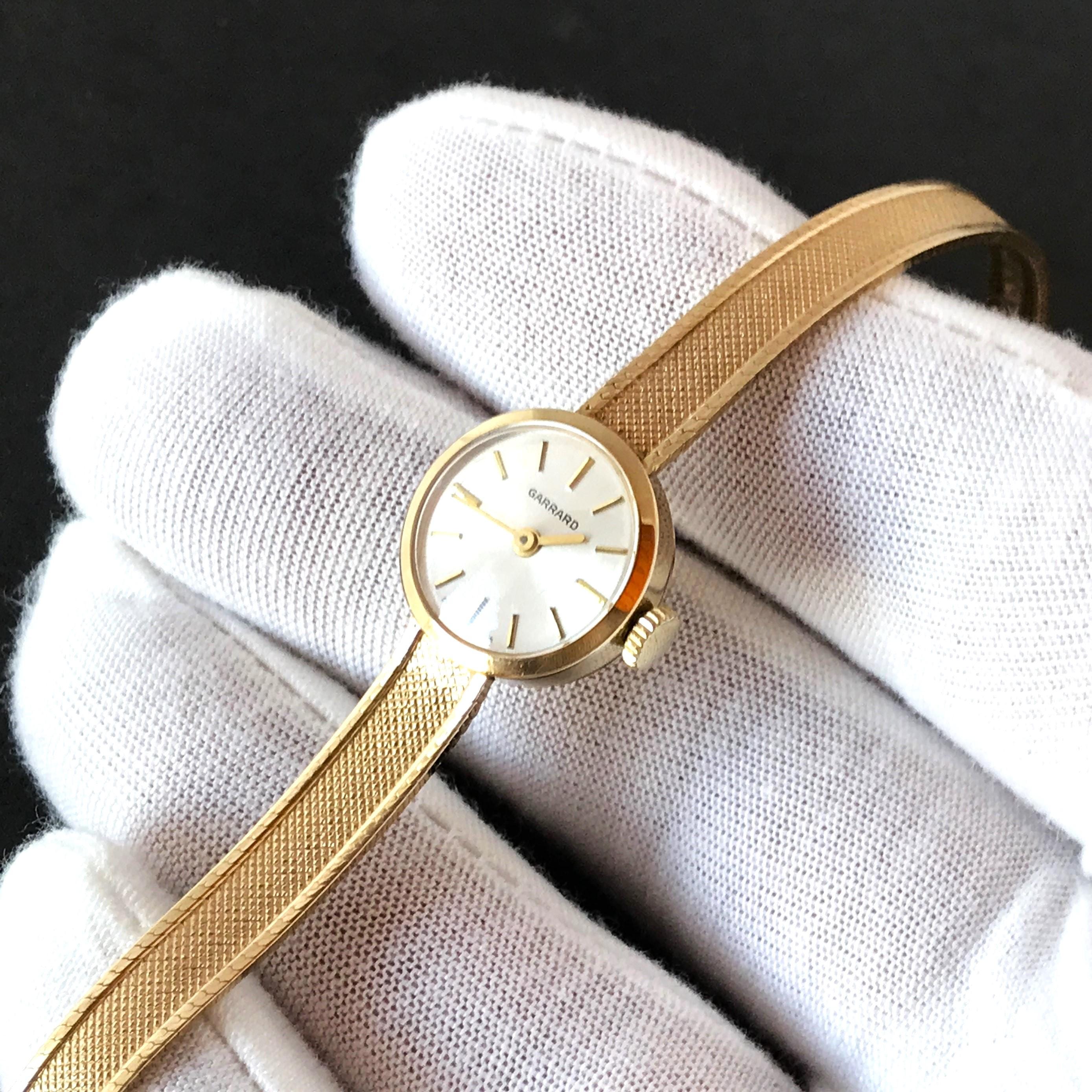 Garrard Automatic Watch Garrard Ladies Gold Watch Value Garrard