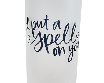 Te puse un hechizo vaso de cerveza