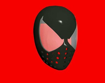 Spiderman face shell | Etsy
