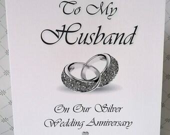 What can i buy my husband for our silver wedding anniversary cheap