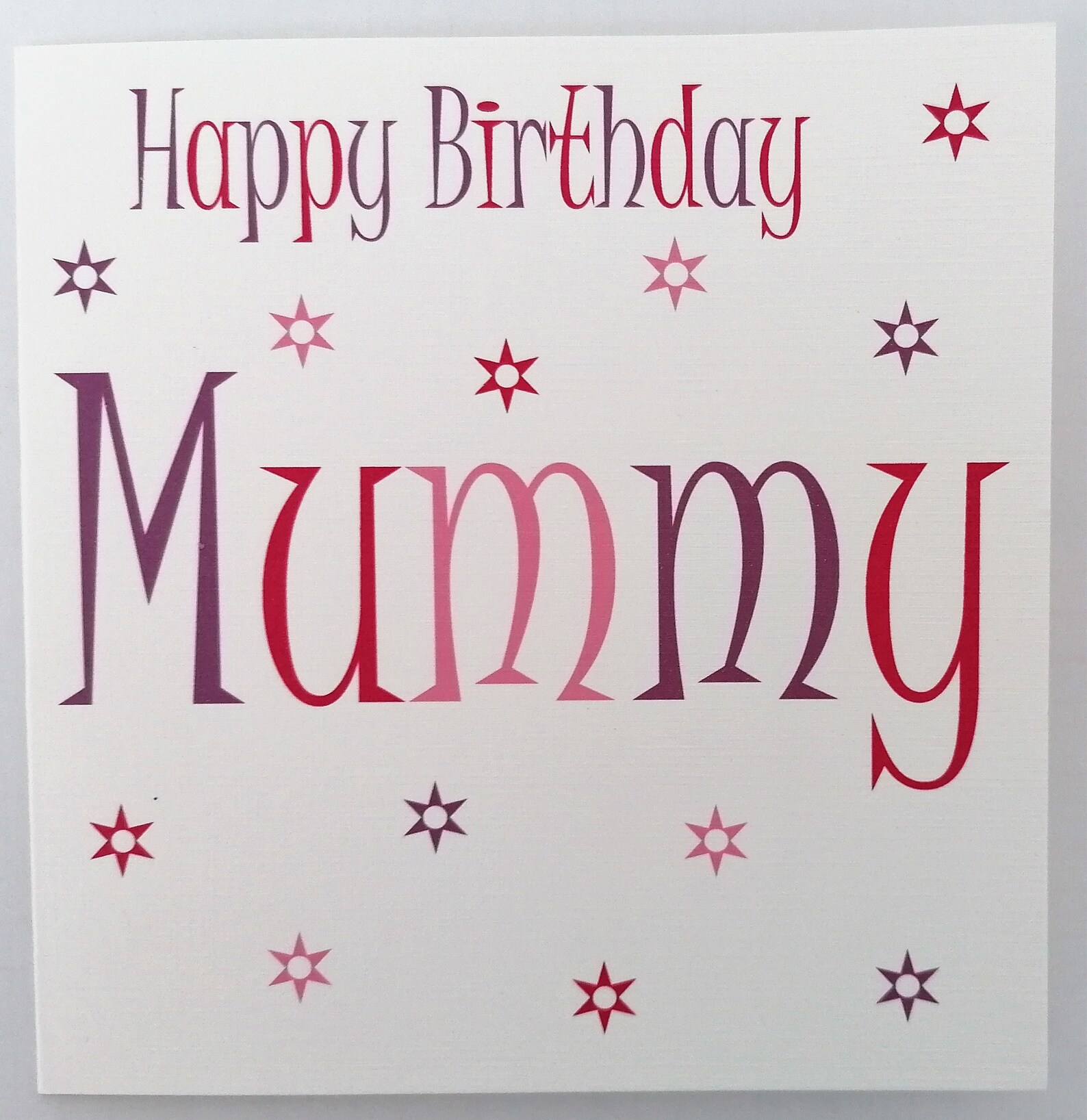 Happy Birthday Mummy Card - Etsy