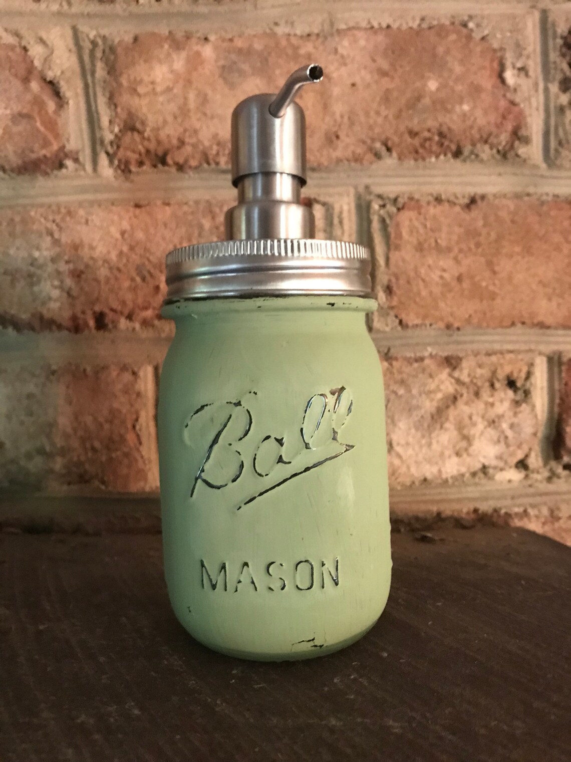 Mason Jar Soap Dispenser Bathroom Decor Soap Dispenser Etsy