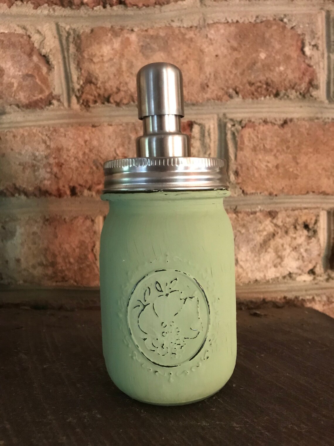 Mason Jar Soap Dispenser Bathroom Decor Soap Dispenser Etsy