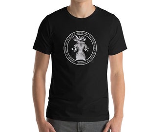 Terence McKenna T-Shirt: Mushroom Bee Man Psychedelic Art Tee