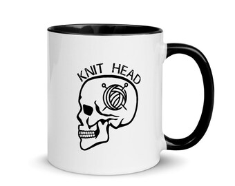Funny Knitting Mug: "Such a Knit Head" - Gift for Yarn Lovers