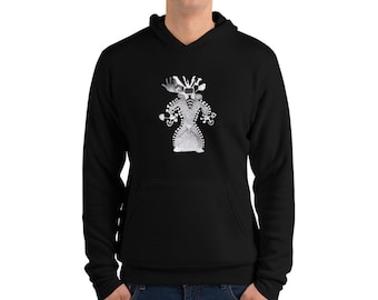 Terence McKenna Hoodie: Food of the Gods Mushroom Shaman Sweatshirt