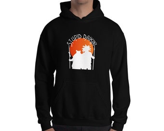 Stupid Daikini Willow Movie Hoodie | Cozy Cotton‑Poly Sweatshirt