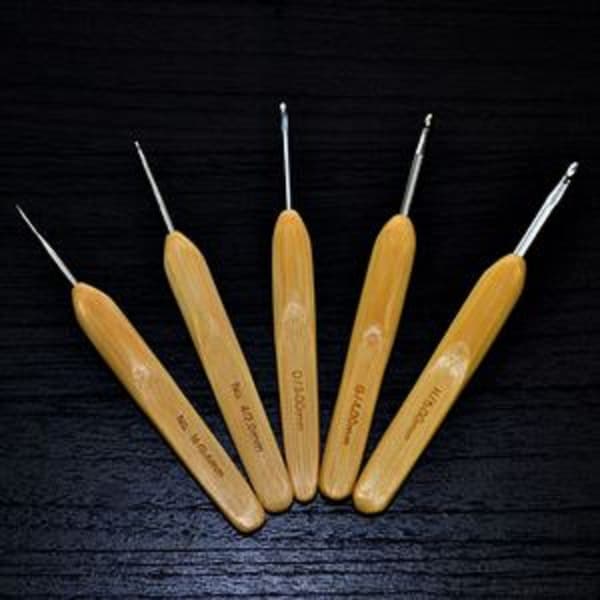 Chiaogoo Bamboo & Steel Crochet Hooks