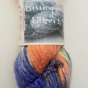 100% Silk Yarn with Beads