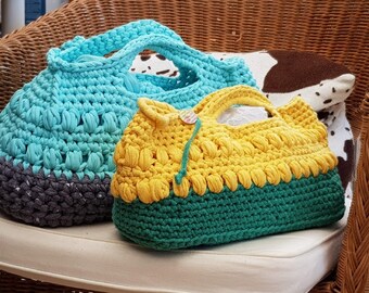 Galleon Project Bag Crochet Pattern