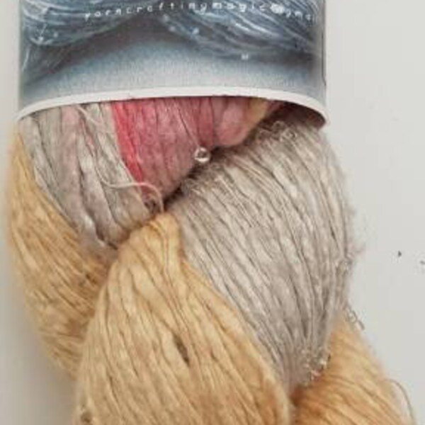Beaded Silk Yarn - Etsy
