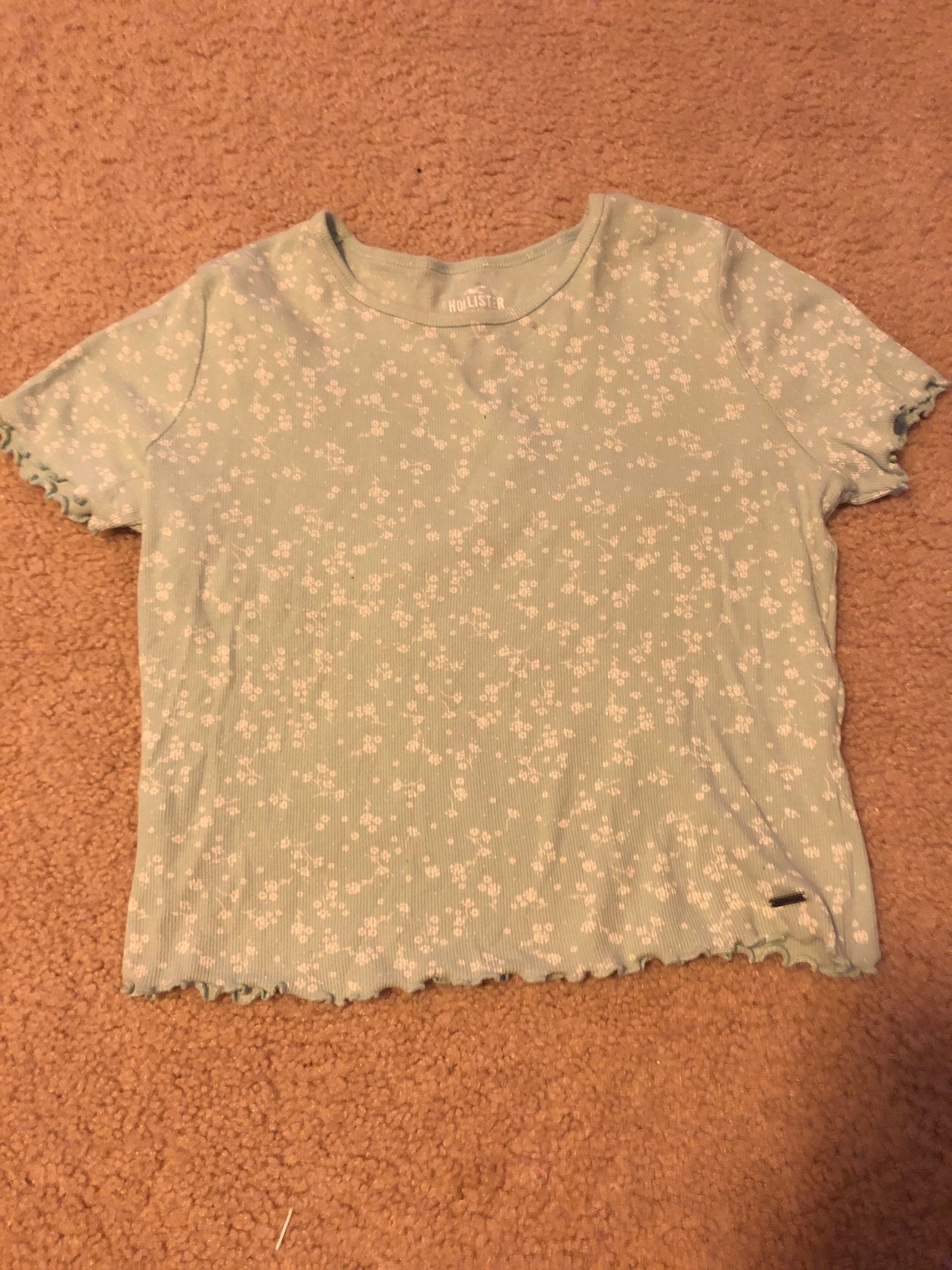 2 womens Hollister baby tees size medium must have Etsy