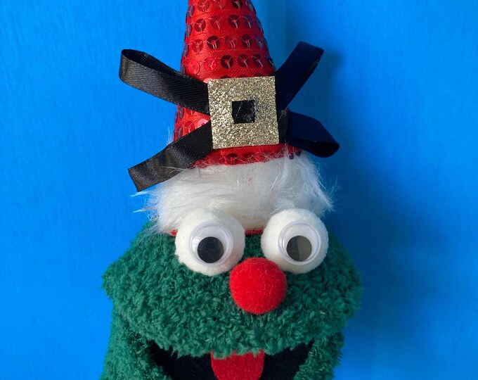 Christmas Sock Puppet - Etsy