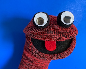 Simple Red Guy Sock Puppet