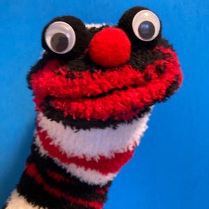 Fuzzy Dude Sock Puppet