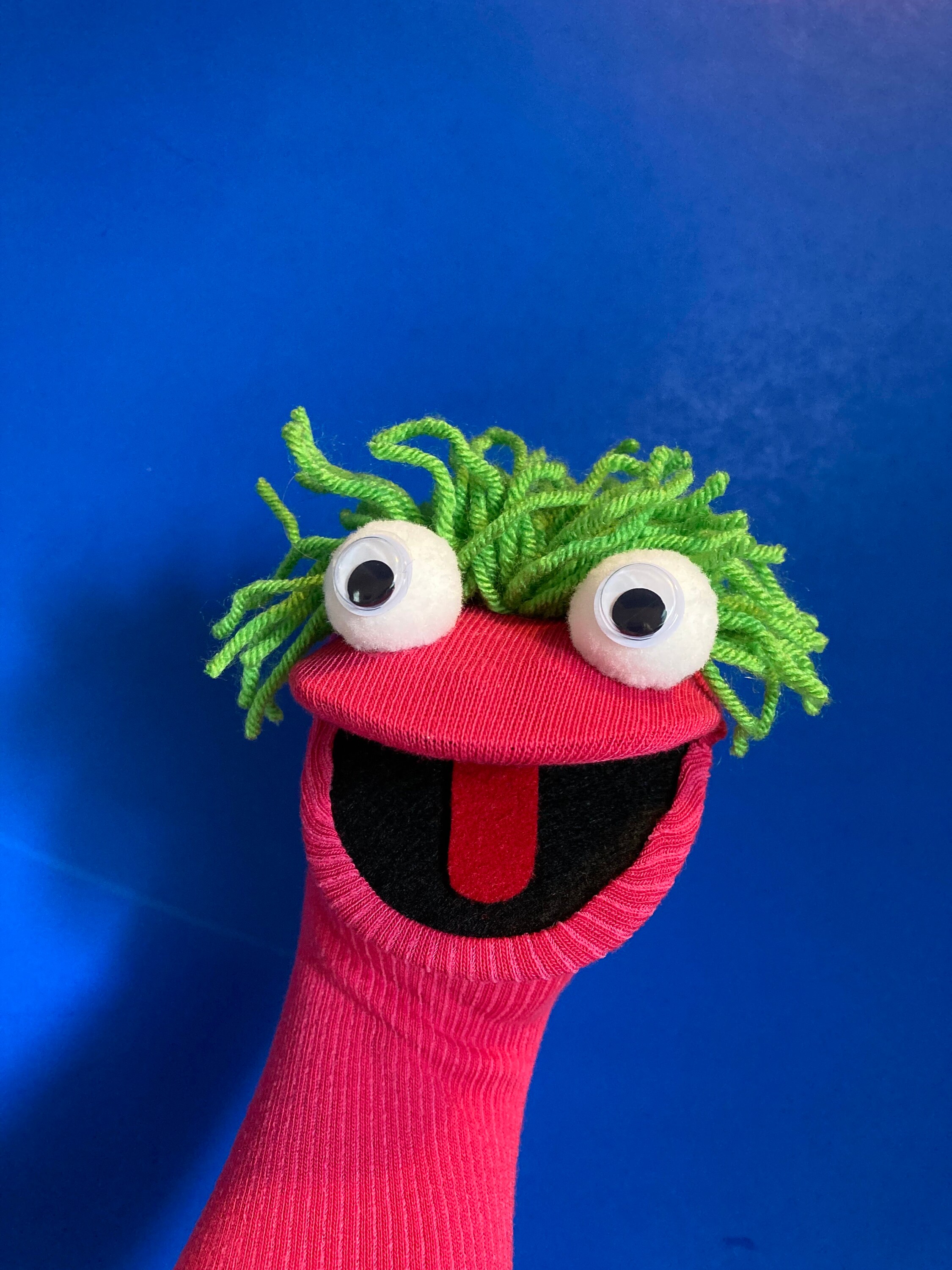 Silly Hot Pink Sock Puppet hq pic