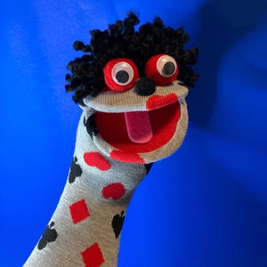 Poker Player Sock Puppet