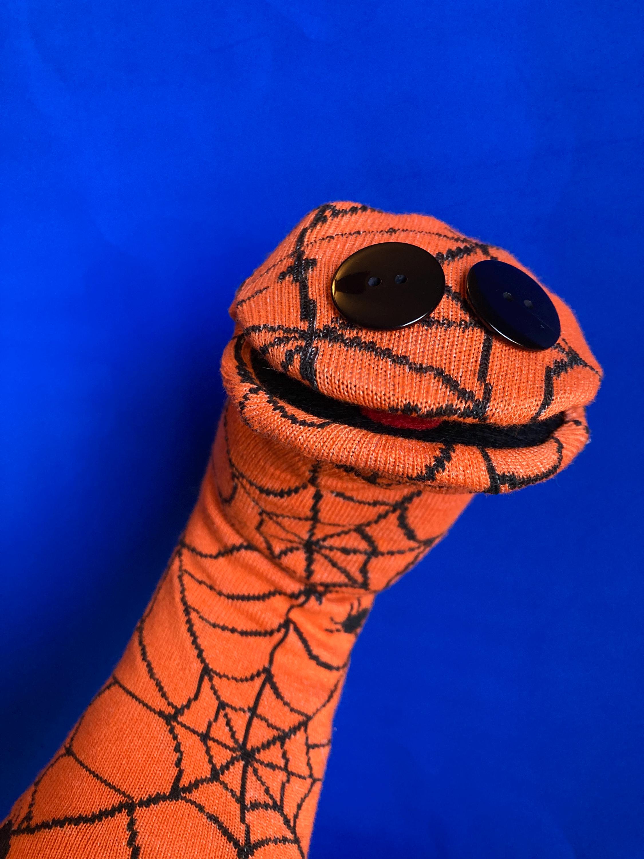 Old School Halloween Sock Puppet - Etsy