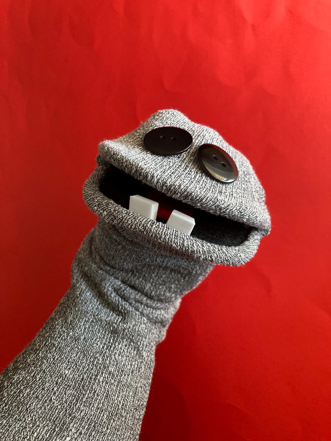 Sock Puppet Tooth Old School Toothy Sock Puppet - Etsy