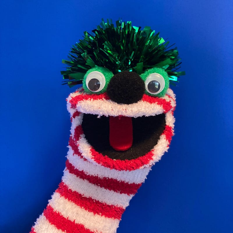 Sock Puppet - Etsy