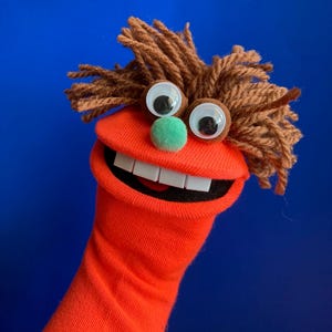 Vibrant Guy Sock Puppet