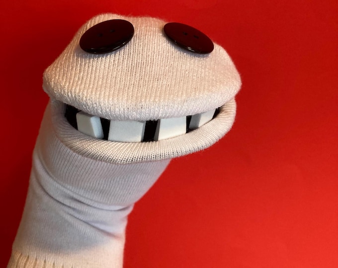 Old School Sock Puppet - Etsy