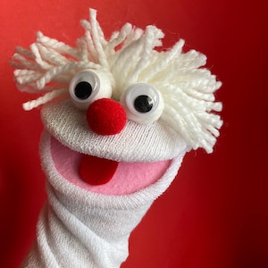 Blanco Guy Sock Puppet