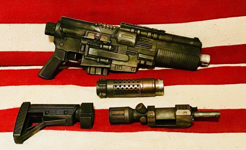 nerf death trooper blaster mod