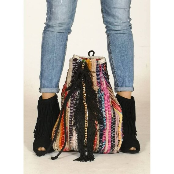 ethnic backpack