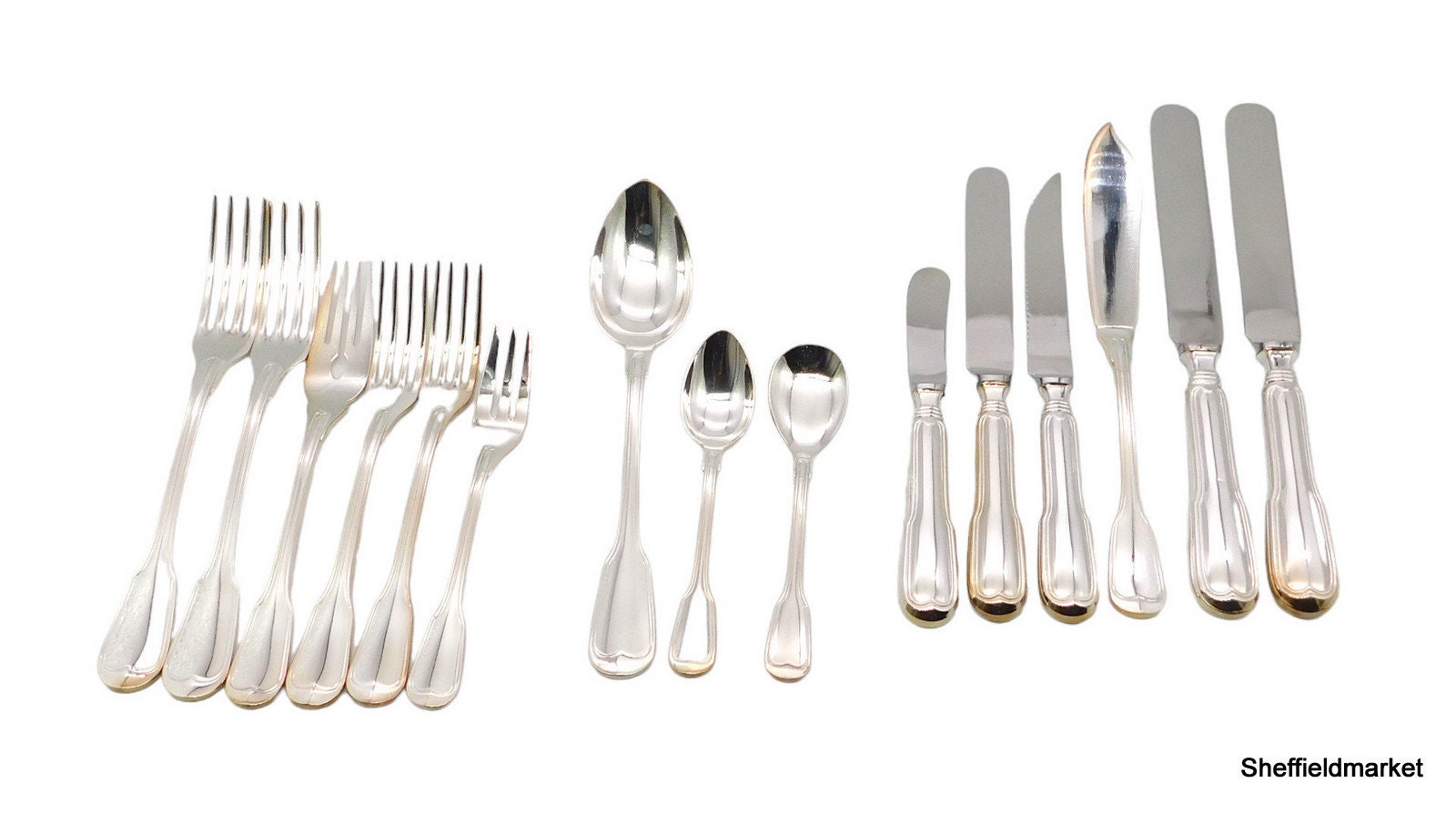 BROGGI MILANO Cutlery Set Silver Laminate - Unused - Consisting of 201 Cutlery
