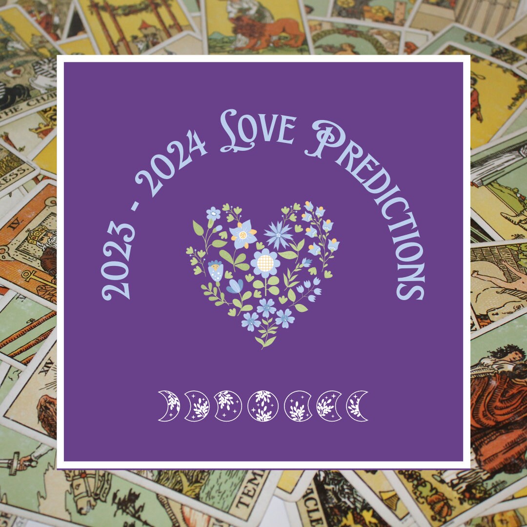 20232024 Love Predictions Tarot Reading Etsy